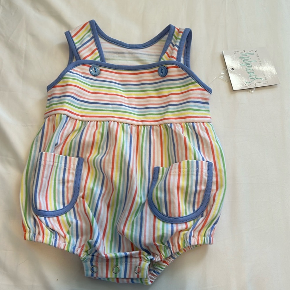 Shrimp and Grits kids bubble NWT 12 months